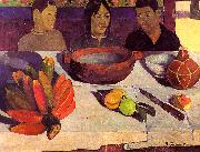 Paul Gauguin The Meal oil on canvas